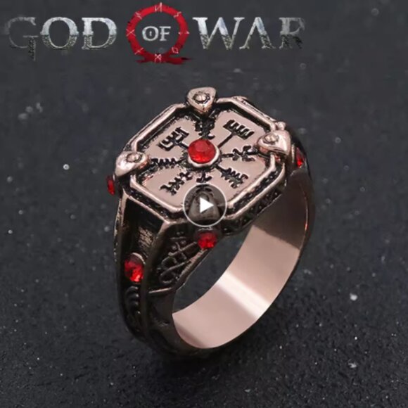 God of War Mason's Ring - Size 9 - Picture 1 of 5
